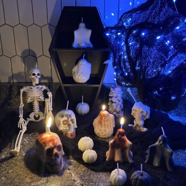 Spooky Macabre Candles