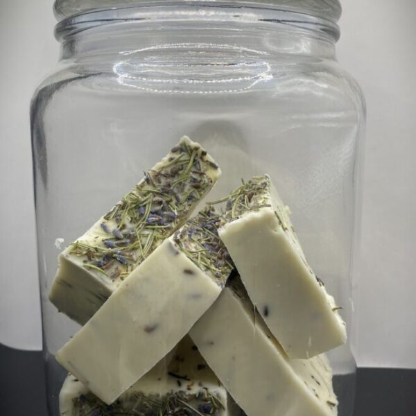 Lavender Rosemary Triple Butter Soap - Cold Process | Small Batch