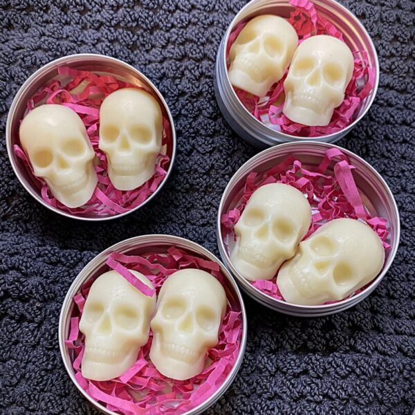 Vanilla Honey Mini Skull Lotion Bars