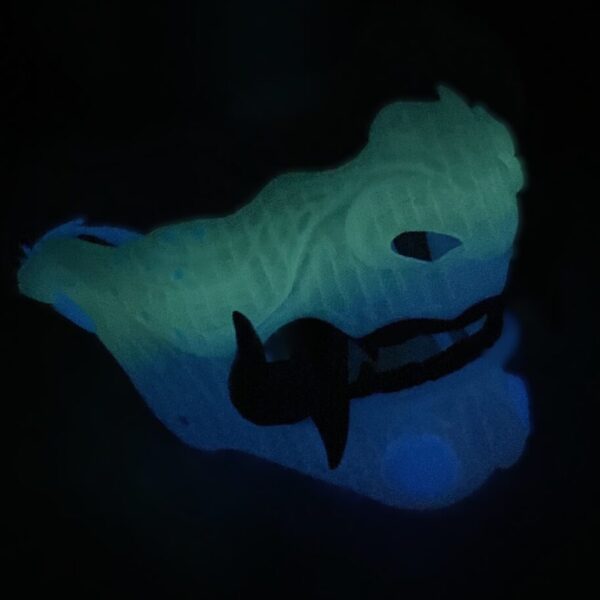 3D Printed 1/2 Oni Mask – The Ultimate Cosplay & Gaming Accessory