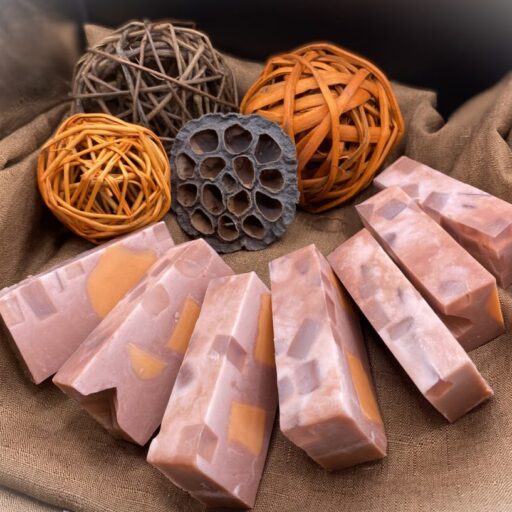 Pumpkin Spice Fall Soap – Limited Edition Goat Milk Soap with Shea Butter, Sweet Almond Oil & Grass-Fed Tallow | Autumn Gift